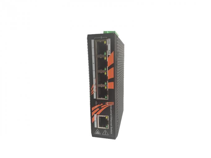 Ethernet industriais base controlada do porto 10/100/1000 do interruptor 5 do ponto de entrada - metal Shell de TX