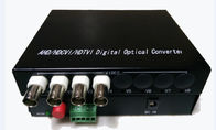 Do receptor ótico do transmissor da fibra categoria industrial 4ch 720P HD TVI/CVI/AHD