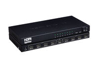 divisor do hdmi do porto de 1.4a 1x8 8 para o divisor video 1 do porto HDMI do divisor 8 da tevê em 8 para fora
