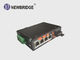 A anti estática 4 ethernet industriais do porto comuta 10/100M com 1 porto 24V da fibra do SC fornecedor