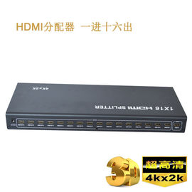China 4K HDMI de 1.4b 1 x 16 divisor 1 de HD em 2 para fora no divisor de HDMI, vídeo do apoio 3D fábrica
