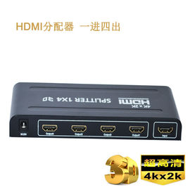 China 4K divisor 1 de HDMI de 1.4b 1 x 4 na certificação video para fora de apoio do CE 4 3D fábrica