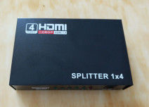 China Mini divisor 1 de 4K 1.4a HDMI em 4 para fora (1 x 4) no divisor de HDMI, apoio 3D 1080P 4K x 2K fábrica