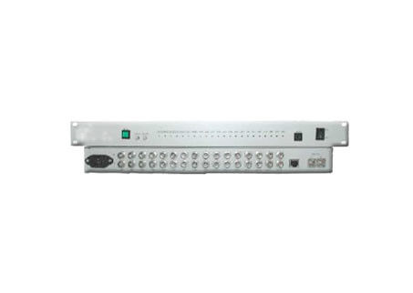 Mini Managed PoE Switch Optional Ethernet Channel E1 Backup 16 Port PCM Multiplexer